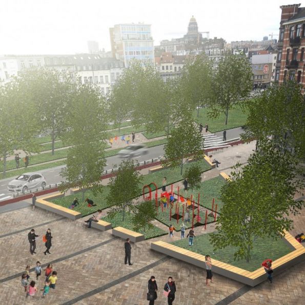 Article on Bruzz: 'Toon aub ambitie voor middenberm Kleine Ring'