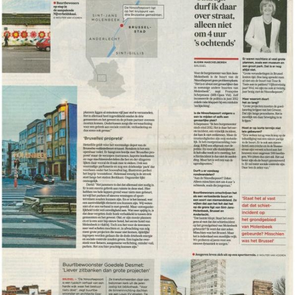 De Morgen, Januari 2014